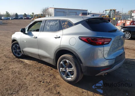 2025 Chevrolet Blazer Fwd 2Lt из США, поврежденный, VIN 3GNKBCR45SS198300